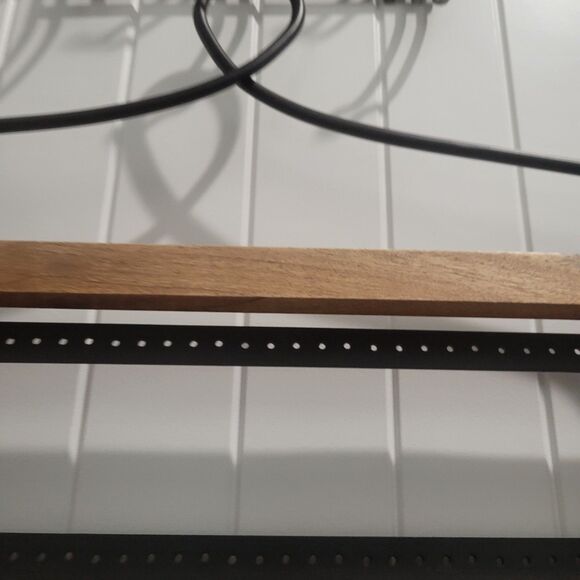 Pottery Barn Farmhouse Boho Wall Mounted Space Saving Jewelry Organizer Mango - Picture 16 of 16